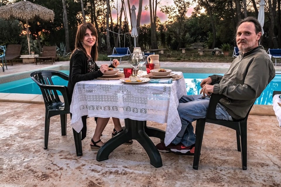 Cena vegana b&b Salento