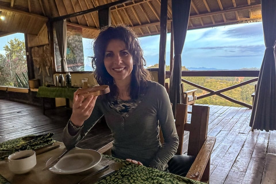 colazione vegana bwindi